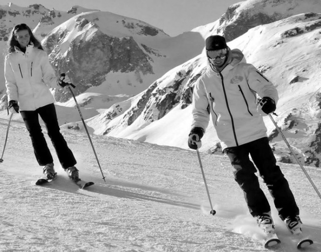 Imparare a sciare Courchevel 1650 